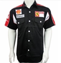 short sleeve auto racing shirt の画像