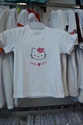 kids hello kitty o neck t shirt の画像