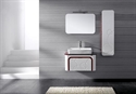 【LANBOR】Mounted Modern Wood Bathroom vanity cabinet FS002 の画像