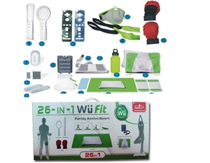 Image de Wii fit 26in1 family active sport pack