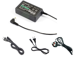PSP 3000 AC Adapter(UK/EU/USA)
