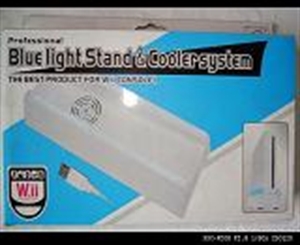 Blue lignt Stand  Colling Fan の画像