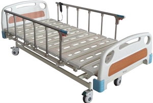 Picture of Five Movements Hospital Beds Electric Adjustable With 6-Rank Al-Alloy Side Rails