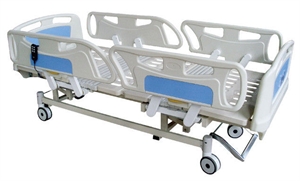 Picture of Max Height Adjustment 750mm Electric ICU Hospital Hi Lo Beds With 3-Functions