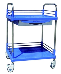 Image de ABS Steel-Plastic Medical Trolleys With Dual-Panel Construction