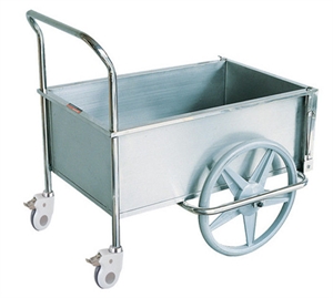 Изображение Easy Move Stainless Steel Trolleys Medical Equipment With 2 Big Wheels