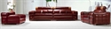 Picture of leather home sofa