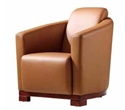 Picture of leather sofa chair