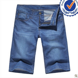 Image de 2013 new arrival fashion design cotton men jeans shorts welcome OEM and ODM MS005