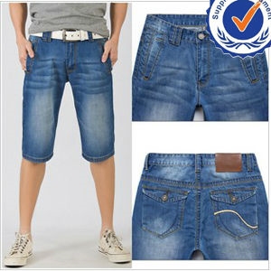 2013 new arrival fashion design cotton men middle jeans welcome OEM and ODM MM003 の画像