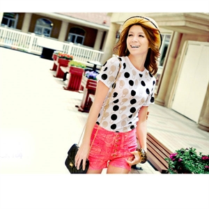 Picture of high waist jeans short for 2013 G66