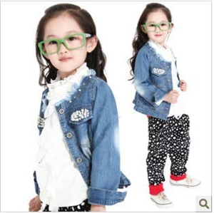 Picture of lovely girl jeans wear CG010