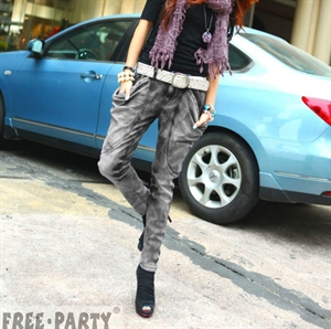 free style Harlan jeans with big pocket design FW007 の画像