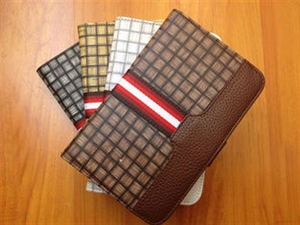 Image de PU leather iPhone 4S Protective Wallet Cases For Samsung Tab2 P3100