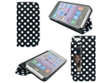 Image de New Arrival Item Spot Dot Design Wallet Style PU Leather Cases For Iphone 5