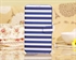 Picture of Stripe Wallet Samsung Protective Case Leather For Galaxy i9500