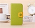 Colorful Samsung Protective Case Anti Scratch , Leather Wallet Phone Case の画像