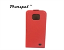 Replacement PU Leather Back Cover Samsung Protective Case for i9100 Phone
