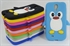 Picture of Cute Penguin Samsung Silicone Cases For Galaxy i9500 , Waterproof Phone Case
