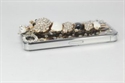 Waterproof Carpenterworm Diamond Apple Bling Bling iPhone 4 4s Cases Protector