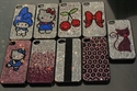 Cartoon PMMA Rhinestone Diamond Bling Bling iPhone 4 4s Cases for Cell Phone Accessories