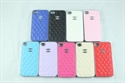 Highly Protect iPhone4 Leather Cases With Chanel Brand Plating PC Border