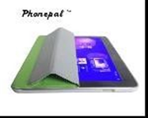 Ultra slim skin side open full PU samsung tab leather cover for samsung P7300 MID