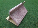 Newest Design Leopard Grain PU Leather Cover Case For iPad Mini With Built