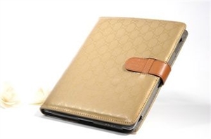 New arrival Atttactive GUCCI PU leather cases covers for IPAD2/IPD3