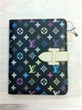 New arrival Atttactive LV Plaid PU leather case cover for IPAD2/IPD3
