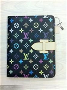 New arrival Atttactive LV Plaid PU leather case cover for IPAD2/IPD3 の画像