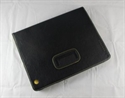 Leechee texture stand leather cover for ipad2