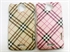 Checked colorful PC protective cases covers for HTC onex の画像