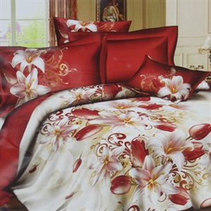 Picture of 4pc 100%cotton bedding set