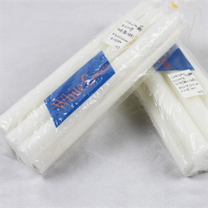 55g white candle の画像