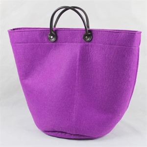 Felt shopping bag の画像