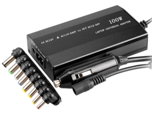Picture of 100W Universal Ac Adapter Car And Home 2 In 1