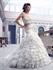 Изображение S618 2012 Latest Custom Made Wholesale beaded Ruffle Low Waist Wedding DressesS618