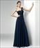 LE50 2012 Latest Custom Made One Shoulder Pleated Chiffon Mother DressLE50 の画像