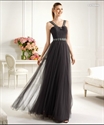 Изображение LE60 2012 Latest Popular Custom Made Graceful Spaghetti Straps Sash Tulle Mother DressLE60