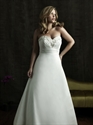 Picture of W273 2012 hot sale custom made plus size beaded top Wedding DressW273
