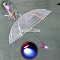 Picture of Colorful Flash LED transparentPOE Umbrella with Torch