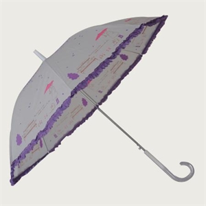 Image de 23inch flower edge straight umbrella/Lady straight umbrella