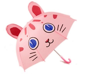 Picture of Lovely cat straight children umbrella for girl