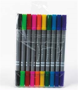 Picture of 10PC COLOR PEN W DOUBLE ENDED