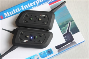 Picture of Motorcycle Bluetooth 1000meter DK118-V6 For 6 Riders Interphone