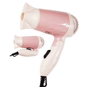 Foldable travel and household hairdryer の画像